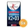 6x Lucovitaal Vitamine K2 + D3 (60 capsules)