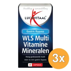 3x Lucovitaal WLS Multi Vitamine Mineralen (30 capsules)