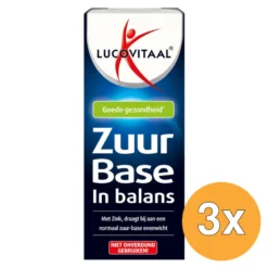 3x Lucovitaal Zuur Base Balans Druppels (30 ml)