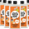 6x Marcel’s Green Soap Afwasmiddel sinaasappel & jasmijn (500 ml)