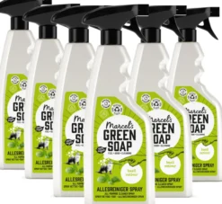 6x Marcel’s Green Soap Allesreiniger spray basilicum & vertivertgras (500 ml)