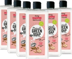6x Marcel’s Green Soap Caring Shampoo Argan & Oudh (300 ml)