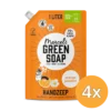 4x Marcel’s Green Soap Handzeep sinaasappel & jasmijn Navulverpakking (1000 ml)
