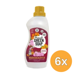 6x Marcel’s Green Soap Wasverzachter Mandarijn & Osmanthus (750 ml)