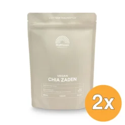 2x Mattisson Absolute Chia Zaad Raw (500 gr)