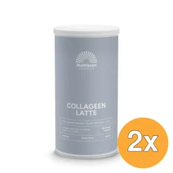 2x Mattisson Absolute Collageen & Latte Instant Coffee Drink (180 gr)