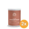 2x Mattisson Biologische Aardbeien Poeder Gevriesdroogd (125 gr)