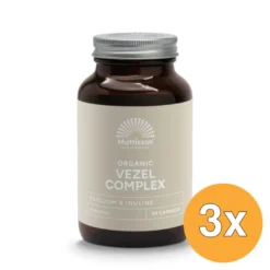 3x Mattisson Biologisch Vezel Complex (90 capsules)
