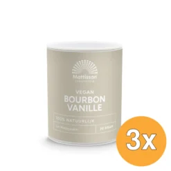 3x Mattisson Bourbon Vanille Poeder (30 gr)