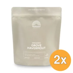 2x Mattisson Havermoutgrof Bio (400 gr)