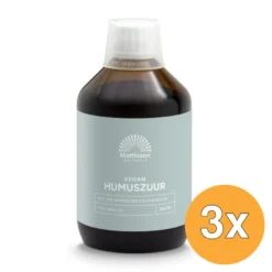 3x Mattisson Humuszuur Vegan (500 ml)