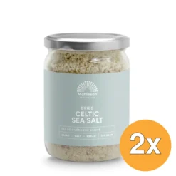2x Mattisson Keltisch Zeezout Gedroogd (375 gr)