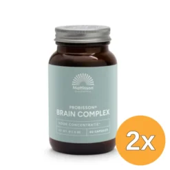 2x Mattisson Probisson Brain Complex (60 capsules)