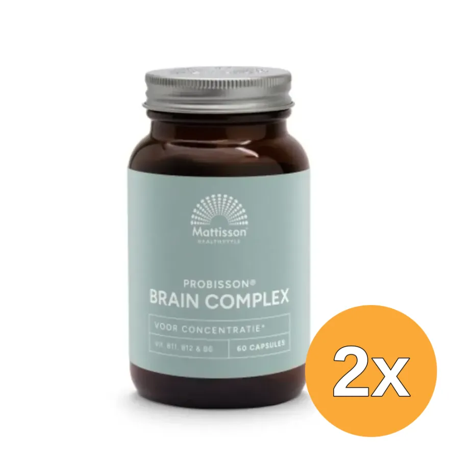 2x Mattisson Probisson Brain Complex (60 capsules)