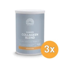 3x Mattisson Runder Collageen Poeder Blend Peptan (300 gr)