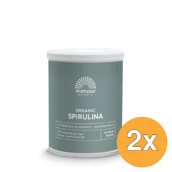 2x Mattisson Spirulina Poeder Bio (125 gr)