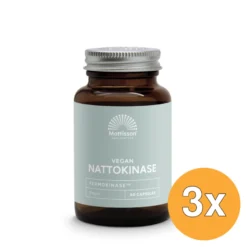 3x Mattisson Vegan Nattokinase 100Mg (60 capsules)