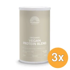 3x Mattisson Vegan Protein Blend Bio (400 gr)