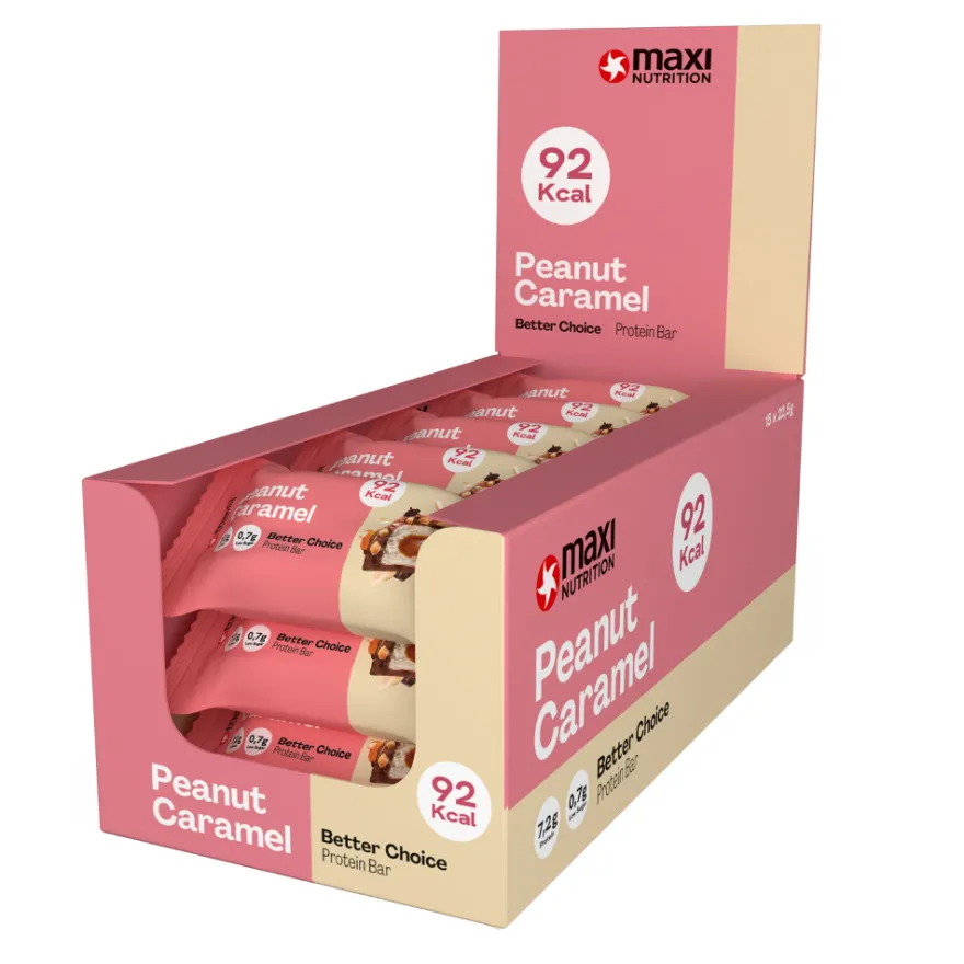 15x Maxi Nutrition Better Choice Peanut Caramel (22,5 gr)