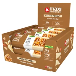 12x Maxi Nutrition Protein Nut Bar Salted Peanut (46 gr)