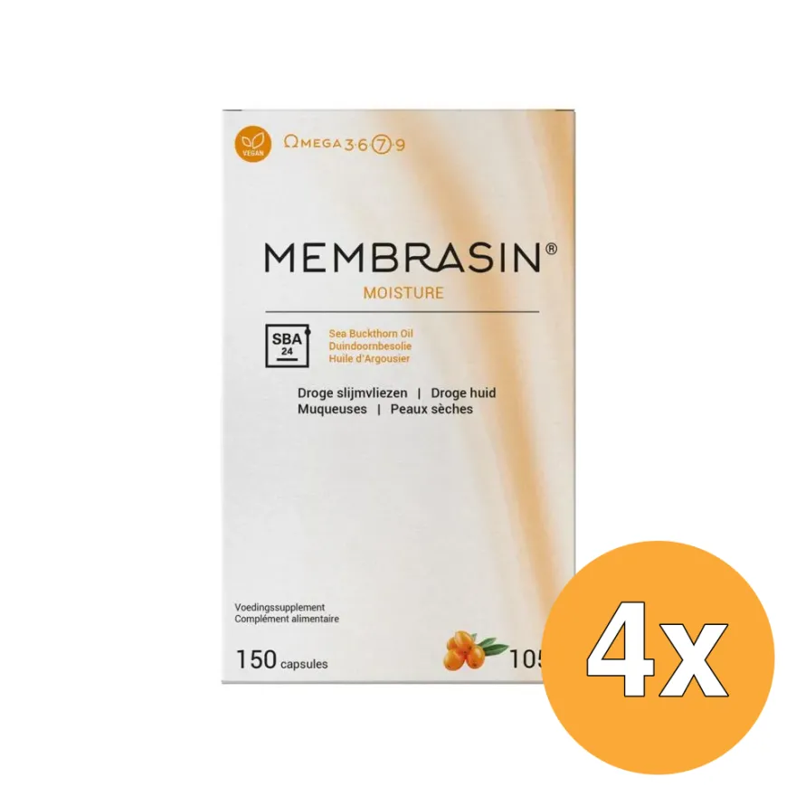 4x Membrasin Omega 7 (150 capsules)