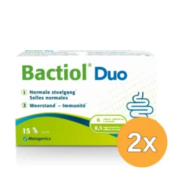 2x Metagenics Bactiol Duo NF (15 capsules)