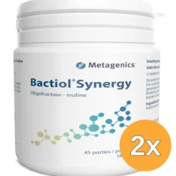 2x Metagenics Bactiol Synergy Nf (180 gr)