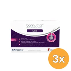3x Metagenics Barinutrics Hair Capsules (90 softgels)