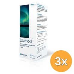 3x Metagenics Eskimo 3 Vloeibaar Limoen (210 ml)