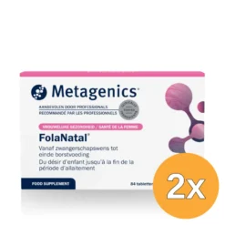 2x Metagenics Folanatal Nf (84 tabletten)