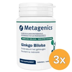 3x Metagenics Ginkgo Biloba (90 tabletten)