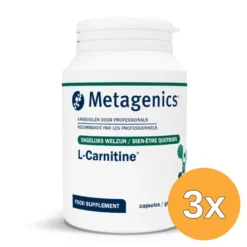 3x Metagenics L Carnitine Vega NF (60 capsules)