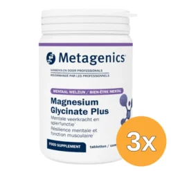 3x Metagenics Magnesium Glycinate Plus (90 tabletten)