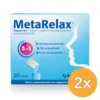 2x Metagenics MetaRelax® Magnesium (20 zakjes)