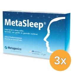3x Metagenics MetaSleep (30 tabletten)