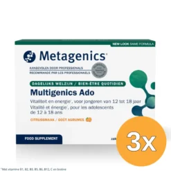 3x Metagenics MultiGenics Ado NF (30 zakjes)