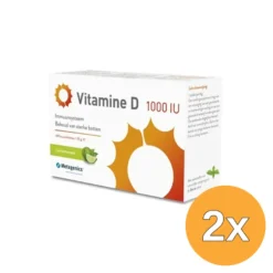 2x Metagenics Vitamine D 1000IU (168 tabletten)
