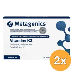 2x Metagenics Vitamine K2 Tabletten (84 tabletten)