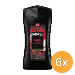 6x Mini Axe Douche Cherry Fizz (50 ml)