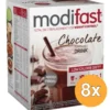 8x Modifast Intensive Milkshake Chocolade 8 Zakjes (440 gr)