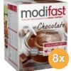 8x Modifast Intensive Pudding Chocolade 8 Zakjes (440 gr)