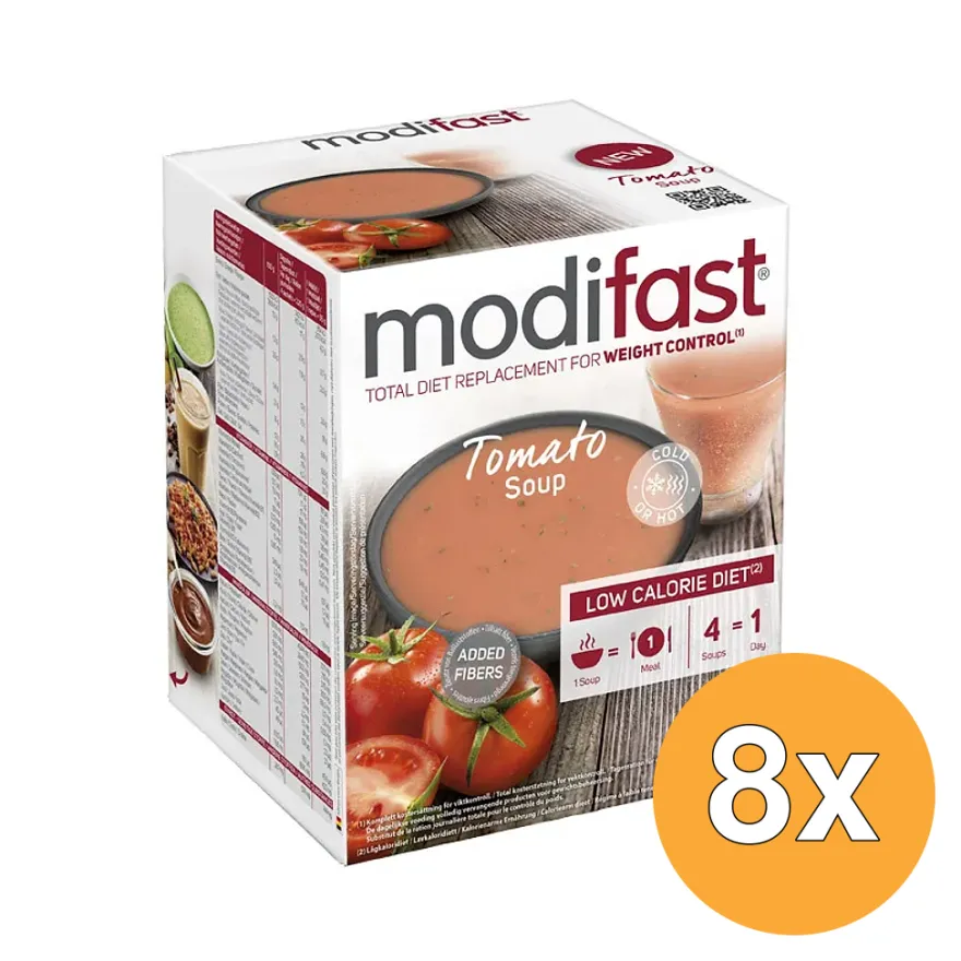 8x Modifast Intensive Tomato Soup (8 x 55 gr)