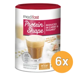 6x Modifast Protein Shape Milkshake Cappuccino (420 gr)