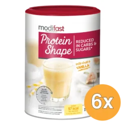 6x Modifast Protein Shape Milkshake Vanille (420 gr)