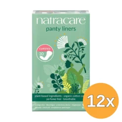 12x Natracare Inlegkruisjes gebogen (30 stuks)