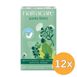 12x Natracare Inlegkruisjes mini (30 stuks)