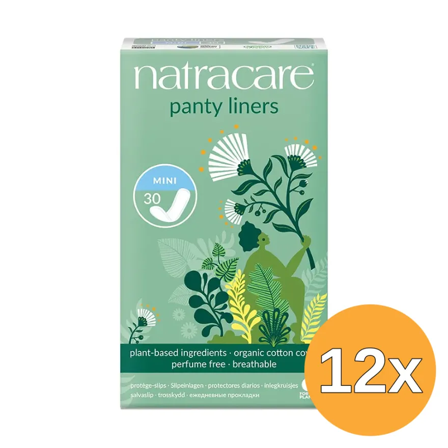 12x Natracare Inlegkruisjes mini (30 stuks)