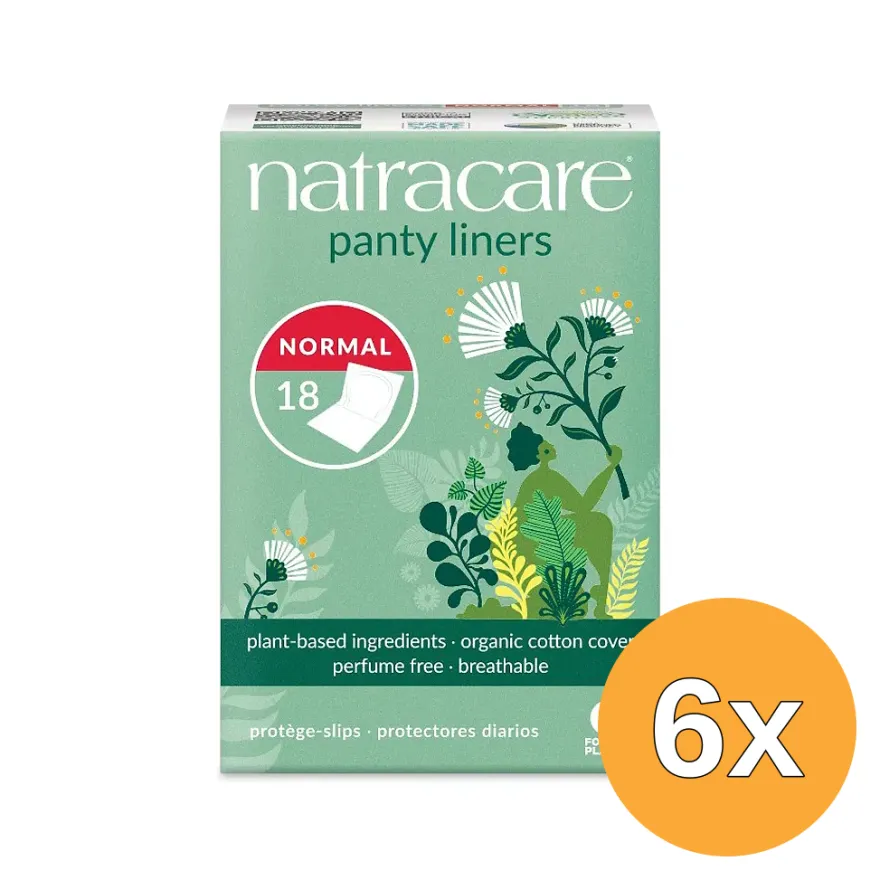 6x Natracare Inlegkruisjes (18 stuks)