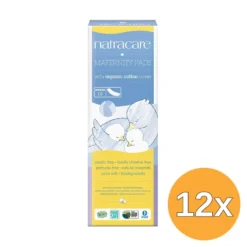12x Natracare Kraamverband (10 stuks)