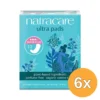6x Natracare Maandverband super plus (12 stuks)